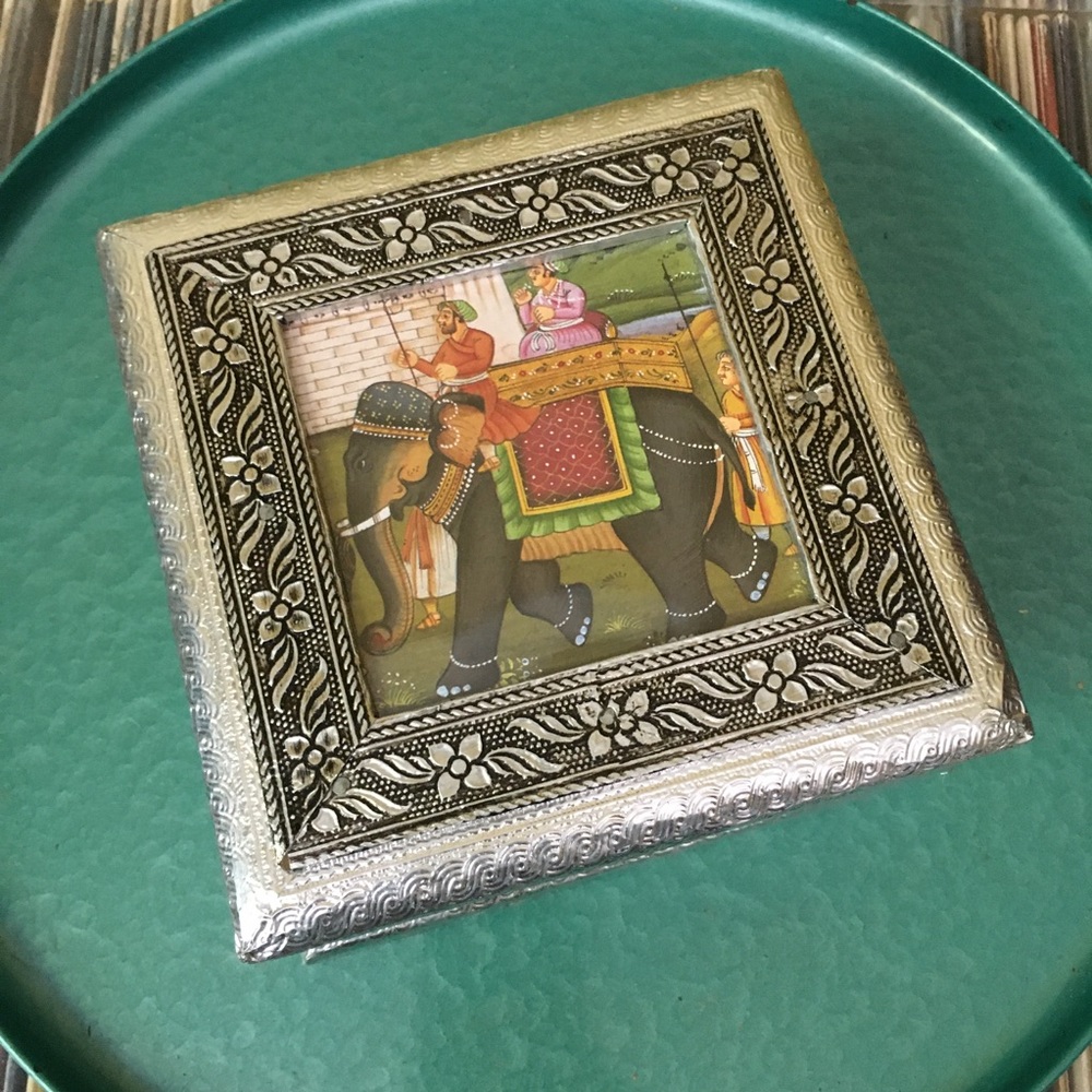 Silver Trinket Box